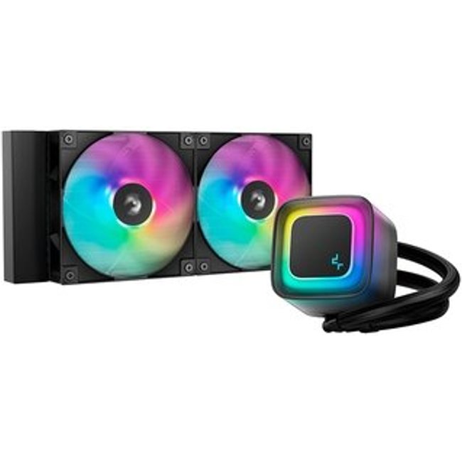 Water Cooler DeepCool LE240 V2, RGB, 240mm, AMD e Intel, Preto - R-LE240-BKAMMC-G-2
