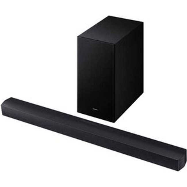 Soundbar Samsung HW-B450F 2.1 Canais, com Subwoofer, Dolby Audio, Bluetooth, Preta - HW-B450F/ZD