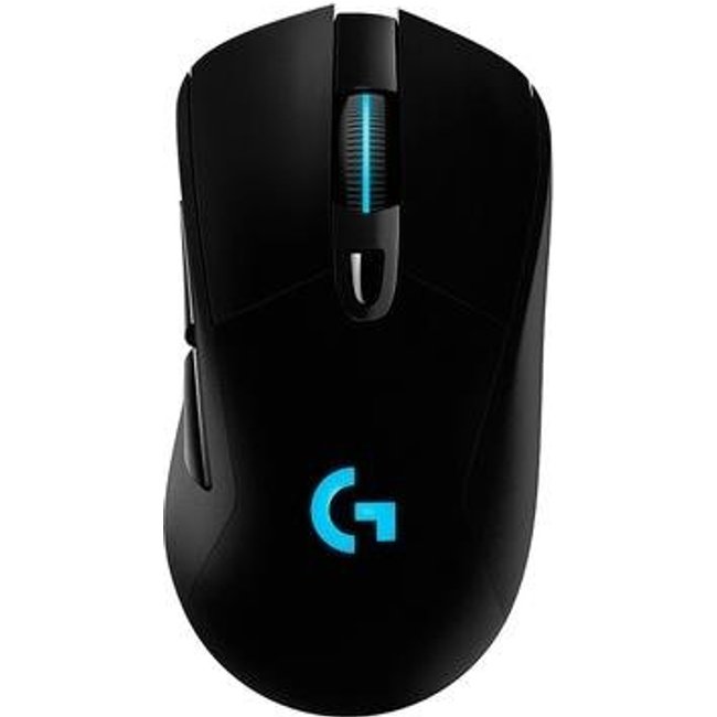 Mouse Gamer Sem Fio Logitech G703 LIGHTSPEED RGB LIGHTSYNC, 6 Botões Programáveis, HERO 25K, Recarregável, Compatível POWERPLAY - 910-005639