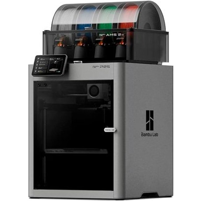 Impressora 3D Bambu Lab P2SC - P2S + AMS (Combo), Gabinete Fechado, Impressão multicolorida, 127V - PF004-U+SA007-LV