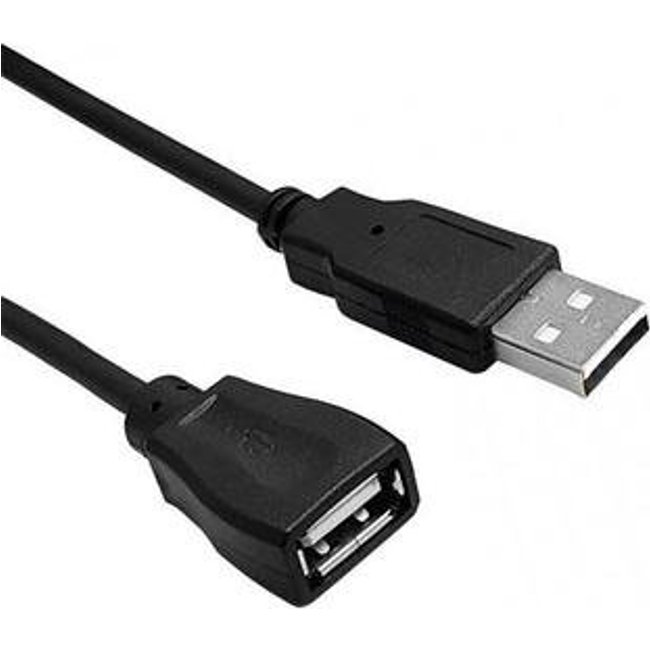 Cabo Extensor USB 2.0 AM AF MD9, 1.5 Metros, Niquelado, Preto - 7874