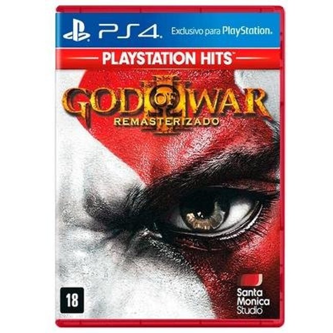 Jogo God Of War 3 Remasterizado Hits PS4