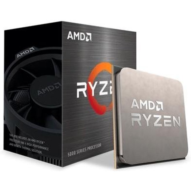 Processador AMD Ryzen 5 5600X, 3.7GHz (4.6GHz Max Turbo), Cache 35MB, 6 Núcleos, 12 Threads, AM4 - 100-100000065BOX
