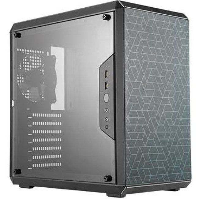 Gabinete Gamer Cooler Master Masterbox Q500L, Mid Tower, com FAN, Lateral em Acrílico - MCB-Q500L-KANN-S00