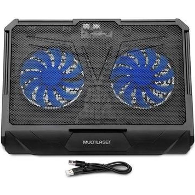 Suporte Cooler Multi para Notebook até 17 com Base Giratória 360 - AC382