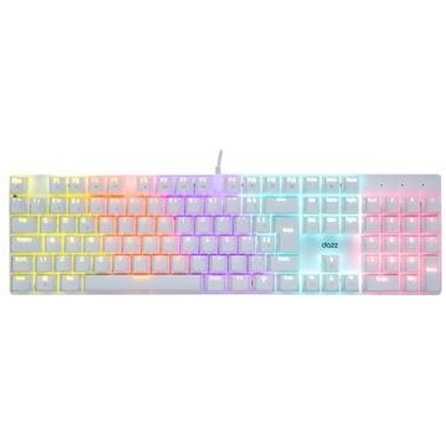Teclado Mecânico Gamer Dazz Orion Essential, RGB, Switch YH Blue, ABNT2, Branco - 62000131