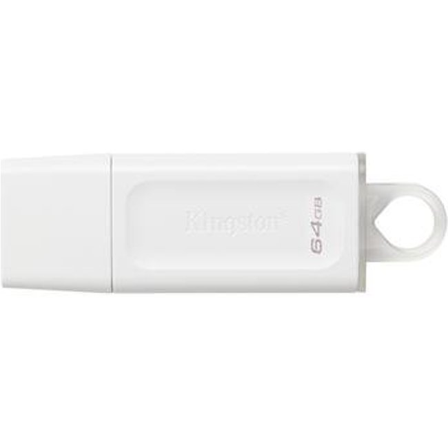 Pen Drive 64GB Kingston DataTraveler Exodia, USB 3.2, Branco - KC-U2G64-5R