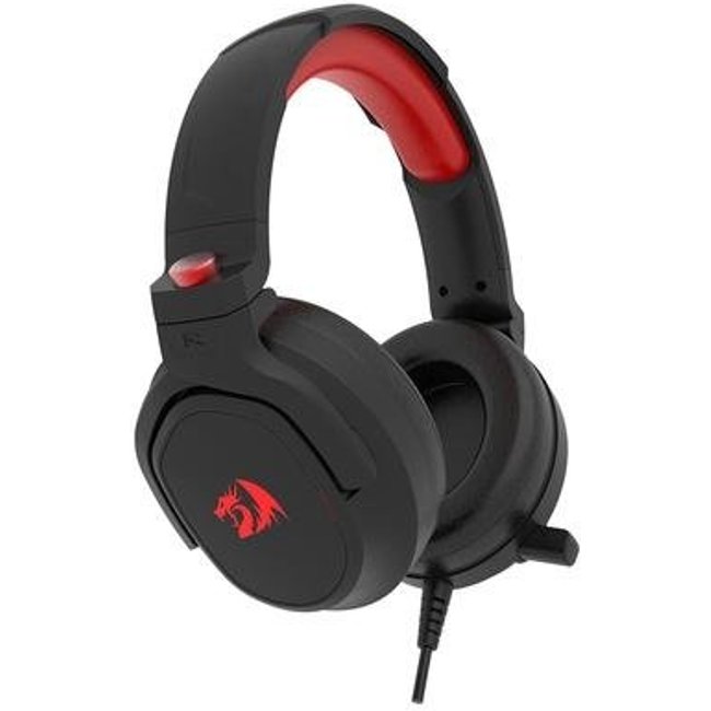 Headset Gamer Redragon Nireus, RGB, Som Surround 7.1, Drivers 50mm, USB, Preto - H399-RGB