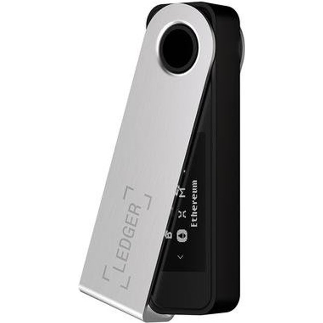Carteira Hardware de Criptomoedas Ledger Nano S Plus, USB-C, Preto - lnsp-enes