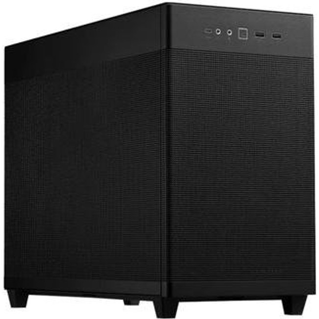 Gabinete Asus Prime AP201 Mesh, Mini Tower, Micro-ATX, 1x FAN, Preto - 90DC00G0-B30000