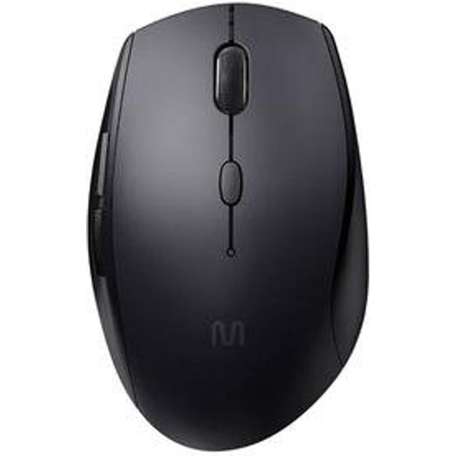 Mouse Sem Fio Multi MS400, 1600DPI, USB, 6 Botões, Preto - MO381