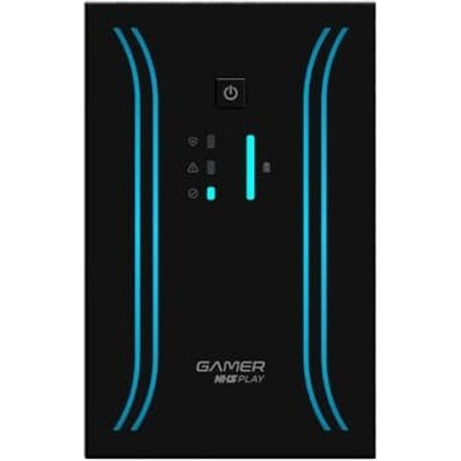 Nobreak NHS Gamer Play Senoidal, Biv, 2bat.7Ah, Prot.Eth, USB - 91.G0.010000