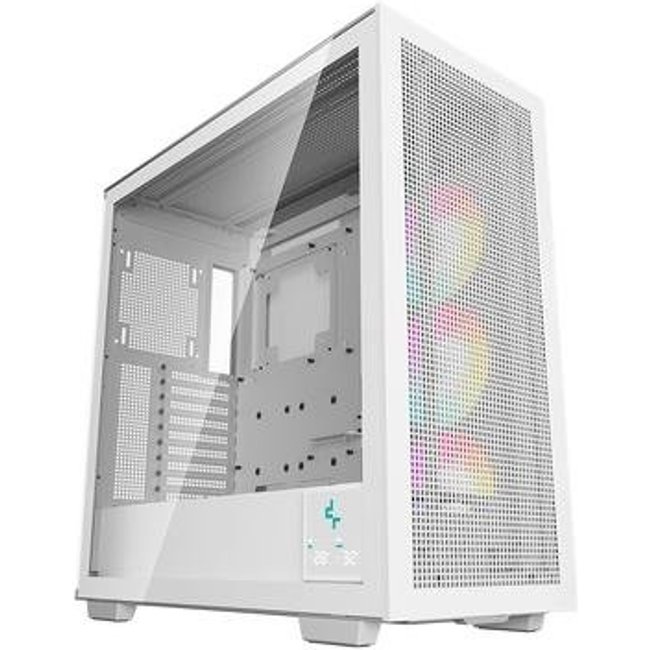 Gabinete Gamer Deepcool Morpheus, Full Tower, E-ATX, Lateral em Vidro Temperado, Kit Cooler Fan ARGB, Branco - R-MORPHEUS-WHAPA1-G-1