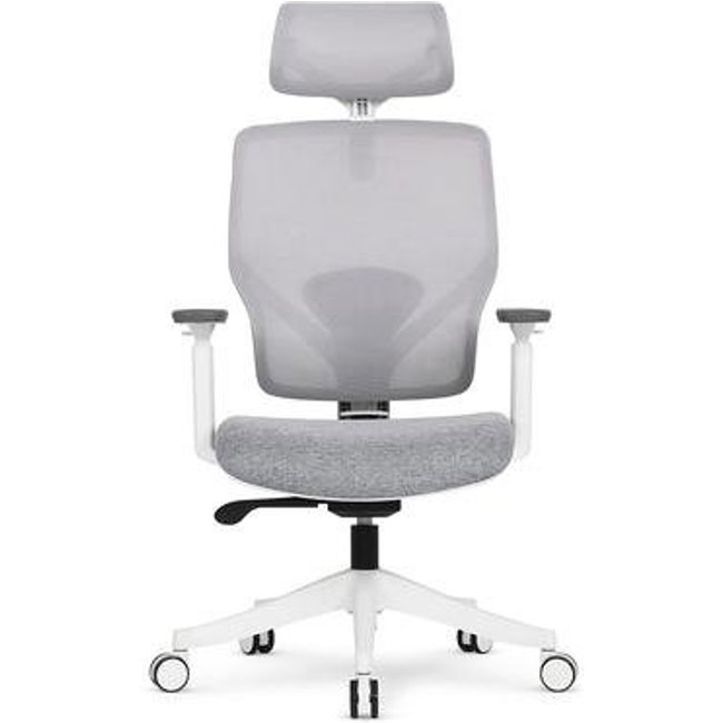 Cadeira de Escritório Ergonômica DT3 Yura, Até 120kg, Cilindro Classe 4, Snowy - 14285-0