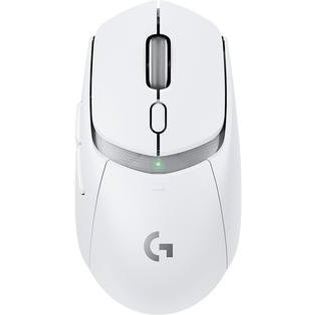Mouse Gamer sem fio Logitech G309 LIGHTSPEED com Switches LIGHTFORCE, Sensor HERO 25K, 6 botões programáveis, Branco - 910-007206