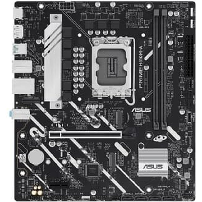 Placa Mãe ASUS PRIME H810M-A, Intel LGA 1851, mATX, DDR5, mATX, DDR5 - PRIME H810M-A