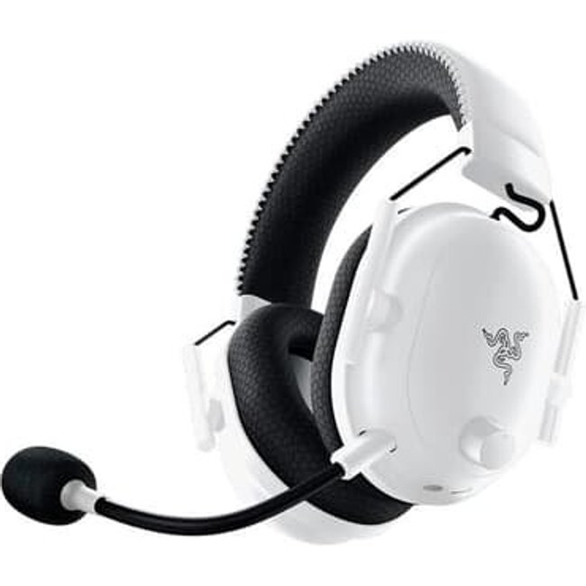 Headset Gamer Sem Fio Razer BlackShark V2 Pro PlayStation Licensed, Console Esports, NASA + AP Packaging, Branco - RZ0404530600R3