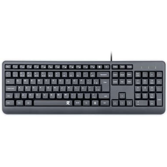 Teclado Office Redragon Membrana, Full Size, ABNT2, Preto - BK-7092 PT