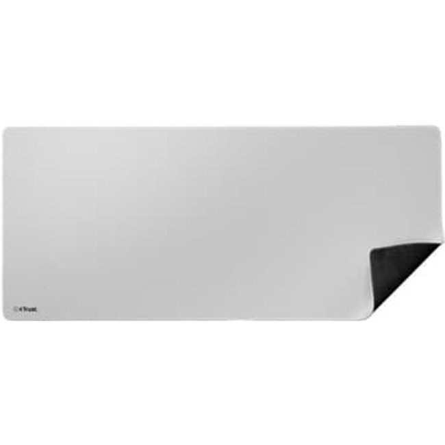 Mousepad Gamer GXTrust 759W Stitch XXL (900x400mm), Bordas Costuradas, Antiderrapante, Branco - 25613