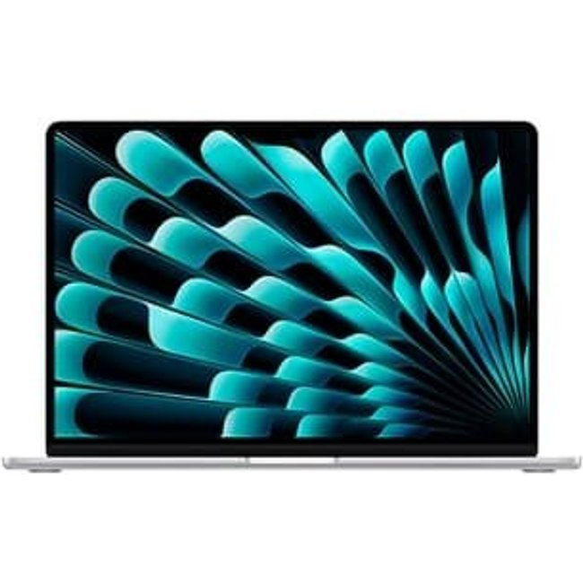 MacBook Air Apple 15" Chip M4, CPU 10 Núcleos, GPU 10 Núcleos, Neural Engine 16 Núcleos, 16GB RAM, SSD 512GB, Prateado - MW1H3BZ/A