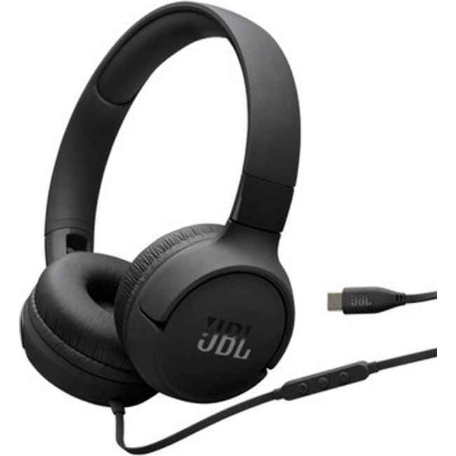 Fone de Ouvido Com Fio On ear Tune 520C JBL, Preto - JBLT520CBLK