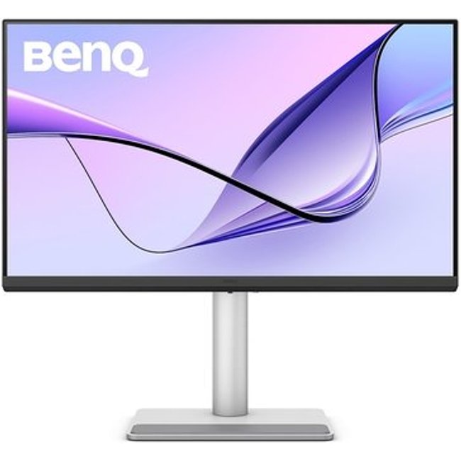 Monitor BenQ para Macbook Pro e Air 27", 4K, HDR 400, USB-C, Altura Ajustável, Som Integrado, Prata - MA270U