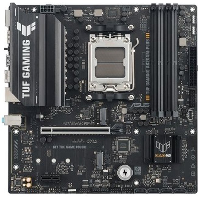 Placa Mãe ASUS TUF GAMING A620AM-PLUS, AMD AM5 , m-ATX, DDR5 - 90MB1N30-M0EAY0