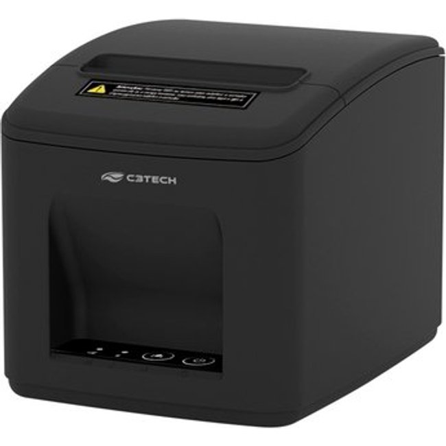 Impressora Térmica para Recibo/Cupom C3Tech IT-110, USB, Serial, Ethernet, Preto - IT-110