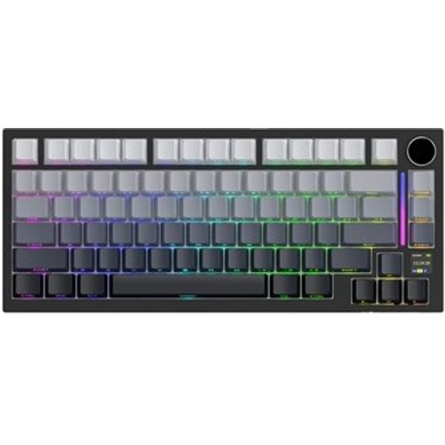 Teclado Mecânico Gamer Sem Fio Attack Shark X820 Ultra, RGB, Switch Shark, Moonlit Night - X820 ULTRA Moonlit Night