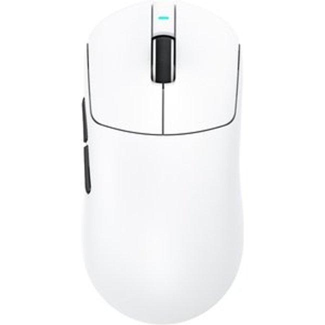 Mouse Gamer Sem Fio Attack Shark X8PRO, 40000 DPI, Sensor PAW3395PRO, Switch Omron, 8K, Tri-Mode, White - X8 PRO White