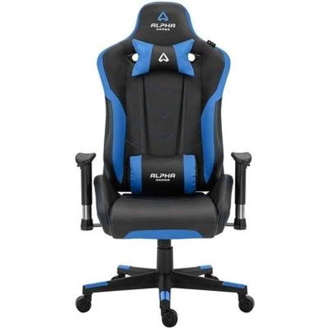 Cadeira Gamer Alpha Gamer Zeta Black Blue - AGZETA-BK-BL