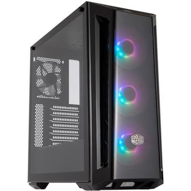 Gabinete Gamer Cooler Master MasterBox MB520, Mid Tower, ARGB, com FAN, Lateral em Vidro - MCB-B520-KGNN-RGA