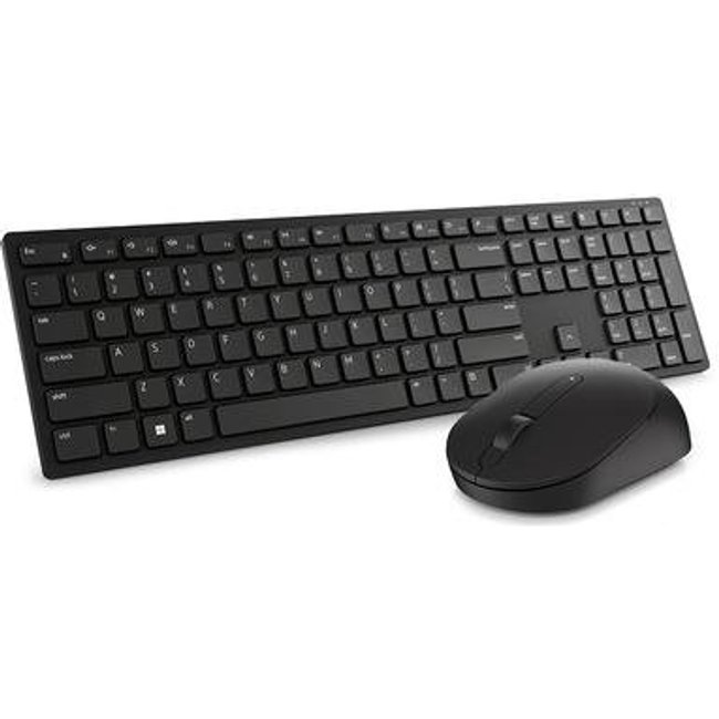 Kit Teclado e Mouse Sem Fio Dell Pro, 4000 DPI, ABNT2, Preto - KM5221W