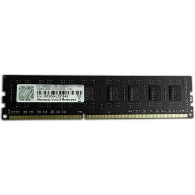 Memória G.SKill 4GB 1333Mhz DDR3 F3-10600CL9S-4GBNT