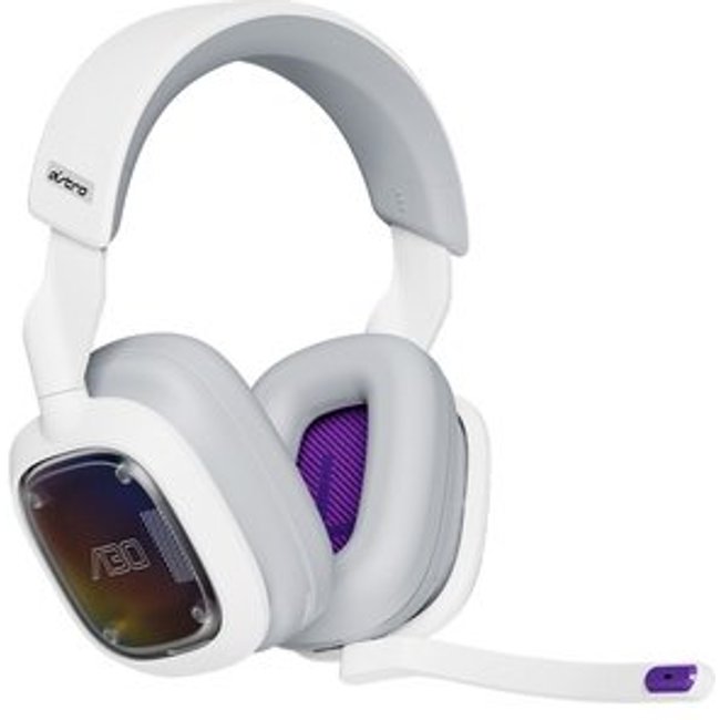 Headset Gamer Sem Fio Astro Gaming A30, Drivers 40mm, Bluetooth, XB e PC, Branco - 939-001986