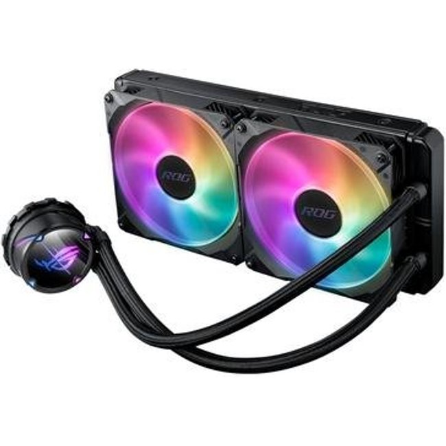 Water Cooler ASUS ROG Strix LC II 280, ARGB, 280mm, AMD/Intel, Preto - 90RC00C1-M0UAY1