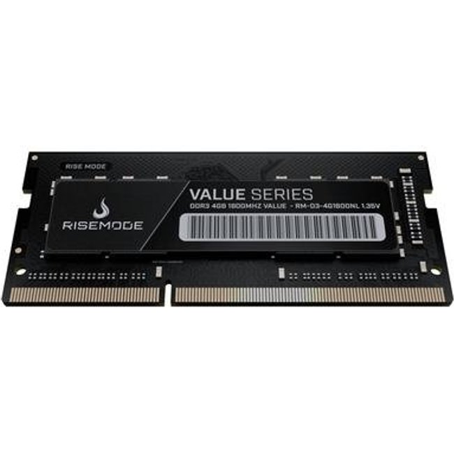 Memória RAM para Notebook Rise Mode Value Series, 4GB, 1600MHz, DDR3, CL11 - RM-D3-4G1600NL