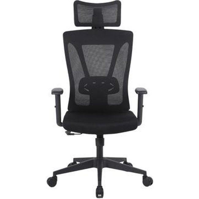 Cadeira Office XT-Office Presidente NR17, Até 100kg, Nylon, Apoio para Lombar, Preto - XTO-013