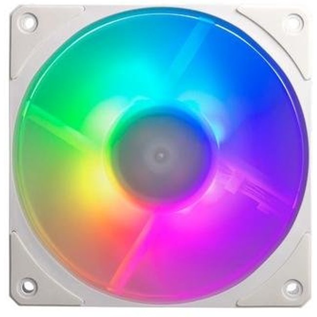 Cooler FAN Cooler Master Mobius 120P, 120mm, ARGB, Branco - MFZ-M2DW-24NP2-R1