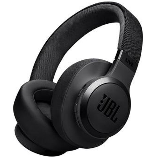 Fone de Ouvido JBL Live 770NC, Bluetooth, Cancelamento de Ruído, Som Espacial, Preto - JBLLIVE770NCBLK