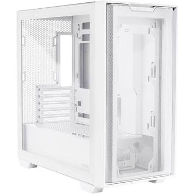 Gabinete Gamer ASUS Prime A21, Mid Tower, M-ATX, Lateral em Vidro Temperado, Sem FANs, Branco - 90DC00H3-B00000