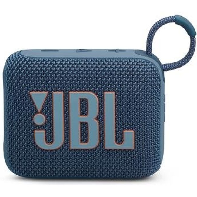Caixa de Som Portátil JBL GO 4, Bluetooth, 4.2w RMS, Até 7h, Azul - JBLGO4BLU