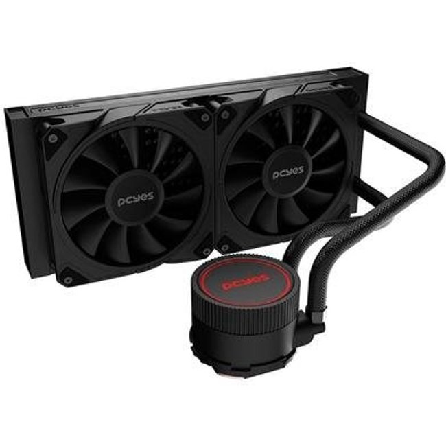 Water Cooler PCYes Sangue Frio 3, 240mm, AMD/Intel, Preto - WCSF3240BR