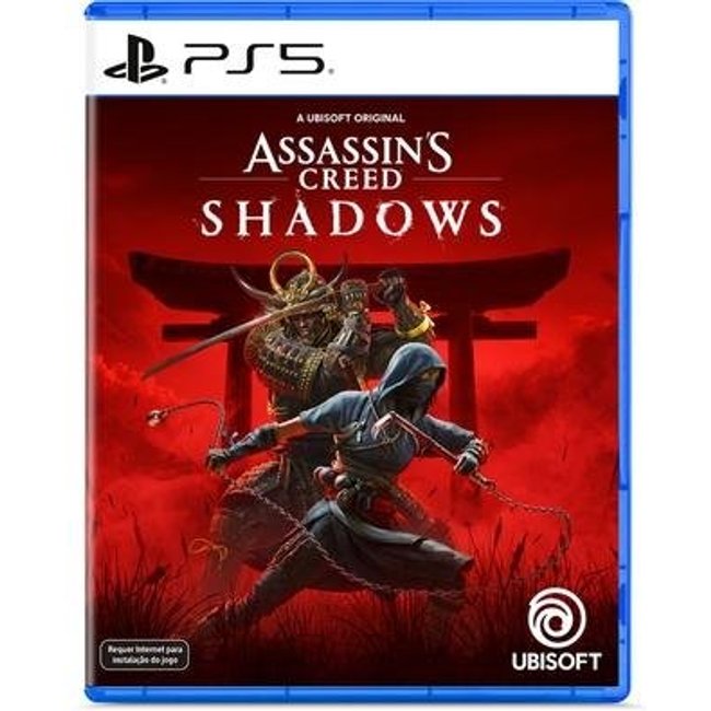 Jogo Assassin's Creed Shadows, PS5 - UB000078PS5