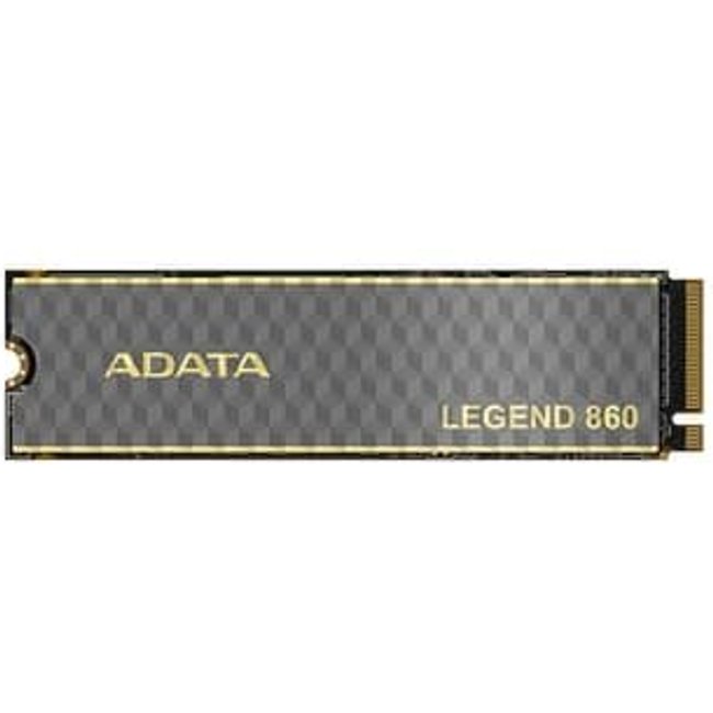 SSD Adata Legend 860, 1TB, M.2 2280, PCIe Gen 4x4, NVMe Leitura: 6000MB/s, Gravação: 5000MB/s, Compatível com PS5, Preto - SLEG-860-1000GCS