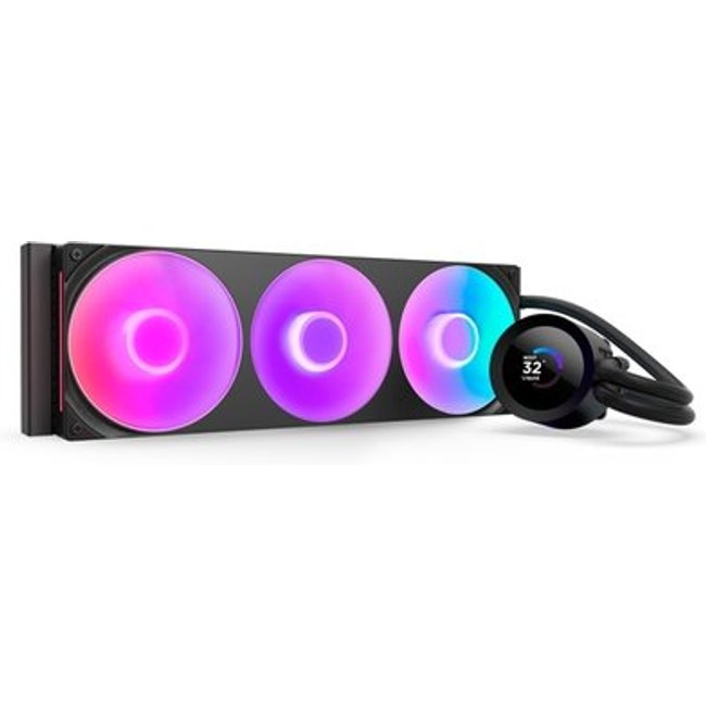 Water Cooler NZXT Kraken Plus 360 RGB v2, Preto - RL-KR360-B2