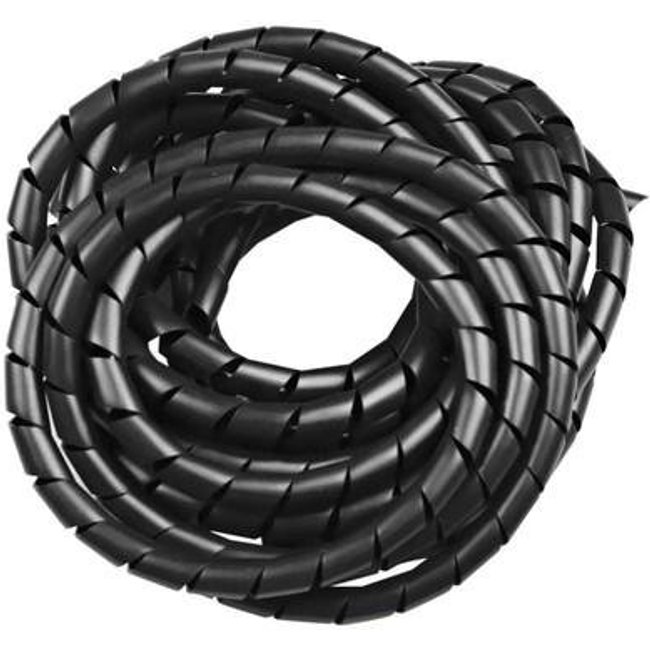 Organizador de Cabos MD9 3/4 Preto 1 Metro O&M - 5423