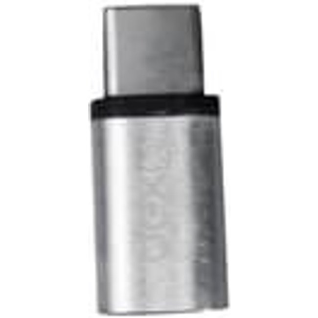Adaptador OEX AD202, Micro USB Para USB Type-C, Prata - 485962