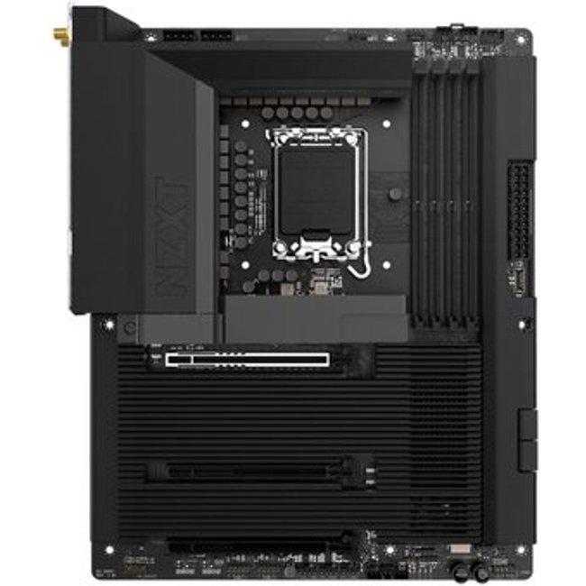 Placa Mãe Gaming NZXT N9 Z890, Intel Z890, LGA 1851, ATX, DDR5, com Wi-Fi e Cover, Preta - N9-Z89XT-B1