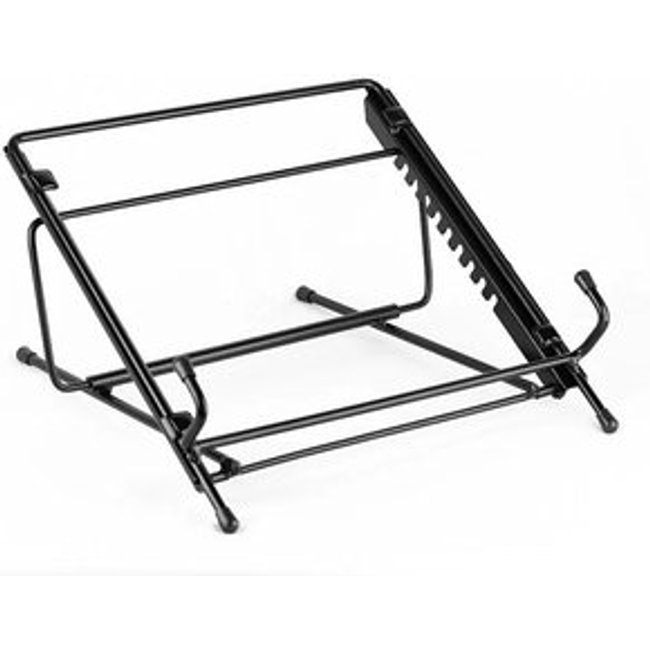 Suporte Ergonômico para Notebook Reliza, com 10 Níveis de Altura, Aço, Preto - 011866